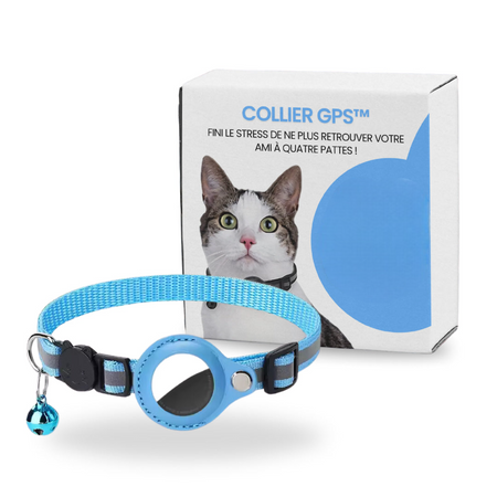 Montavella™ – Collier GPS sécurisé pour chat, sans abonnement (Android/iOS)